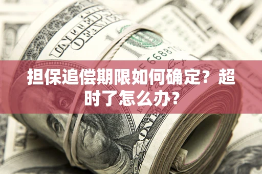 济南担保追偿期限如何确定？超时了怎么办？