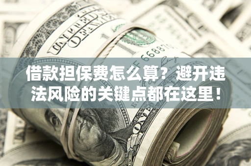 济南借款担保费怎么算？避开违法风险的关键点都在这里！