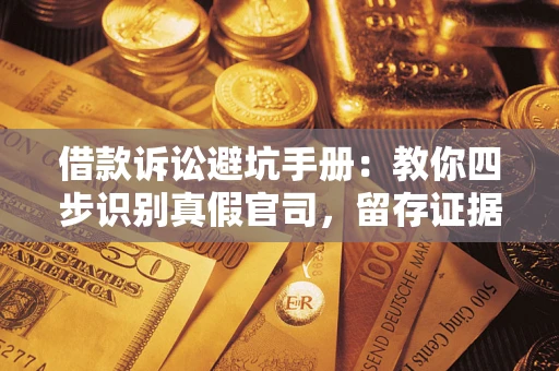 济南借款诉讼避坑手册：教你四步识别真假官司，留存证据不踩雷