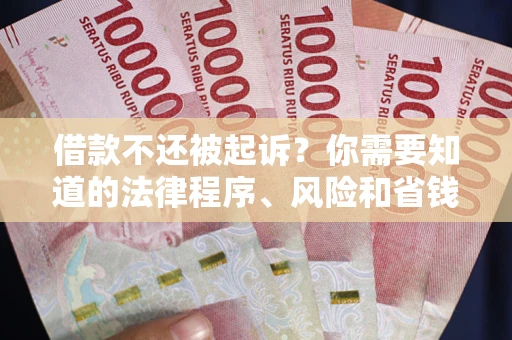 济南借款不还被起诉？你需要知道的法律程序、风险和省钱技巧
