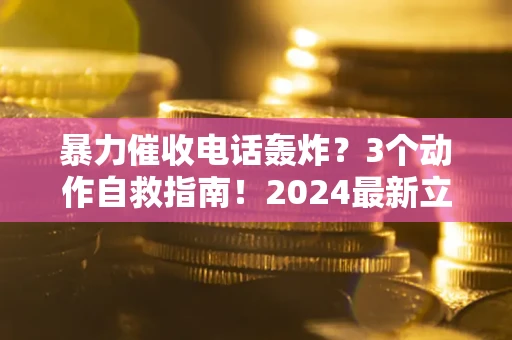 济南暴力催收电话轰炸？3个动作自救指南！2024最新立案标准全解析