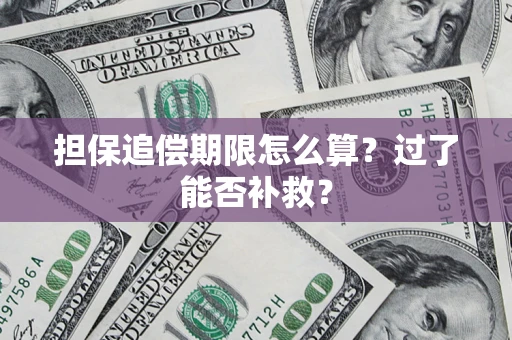 济南担保追偿期限怎么算？过了能否补救？